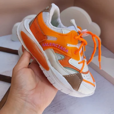 کفش بچه گانه محسن کد 141 رنگ نارنجی