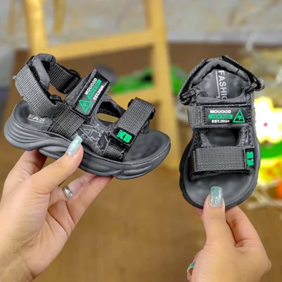 صندل بچه گانه موعود کد 676 رنگ سرمه ای